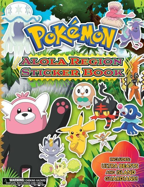 Pokémon Alola Region Sticker Book - Paperback | Diverse Reads