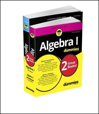 Algebra I For Dummies Book + Workbook Bundle - Paperback | Diverse Reads