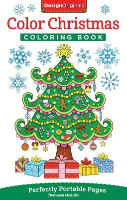 Color Christmas Coloring Book: Perfectly Portable Pages - Paperback | Diverse Reads