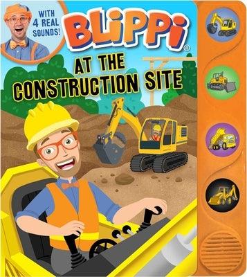 Blippi: At the Construction Site - Board Book | Diverse Reads
