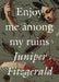 Enjoy Me Among My Ruins - Paperback | Diverse Reads