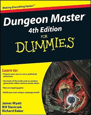 Dungeon Master For Dummies - Paperback | Diverse Reads