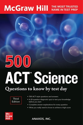 500 ACT Science Questions to Know by Test Day, Third Edition - Paperback | Diverse Reads