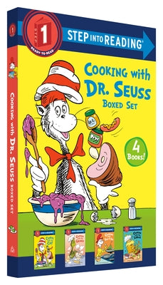 Cooking with Dr. Seuss Step into Reading Box Set: Cooking with the Cat; Cooking with the Grinch; Cooking with Sam-I-Am; Cooking with the Lorax - Paperback | Diverse Reads