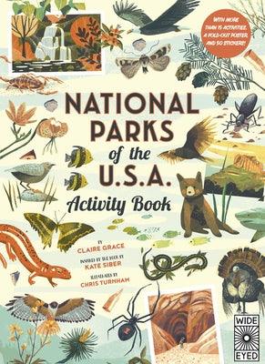National Parks of the Usa: Activity Book: With More Than 15 Activities, a Fold-Out Poster, and 50 Stickers! - Paperback | Diverse Reads