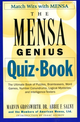 The Mensa Genius Quiz Book - Paperback | Diverse Reads