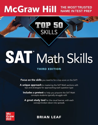 Top 50 SAT Math Skills, Third Edition - Paperback | Diverse Reads