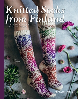 Knitted Socks from Finland: 20 Nordic designs for all year round - Paperback | Diverse Reads