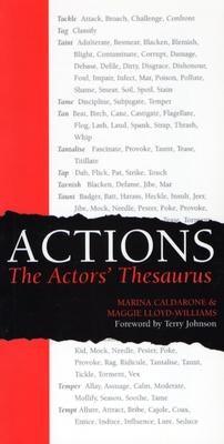 Actions: The Actors' Thesaurus - Paperback | Diverse Reads