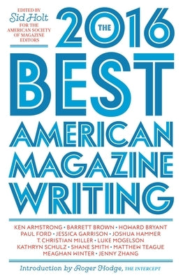The Best American Magazine Writing 2016 - Paperback | Diverse Reads