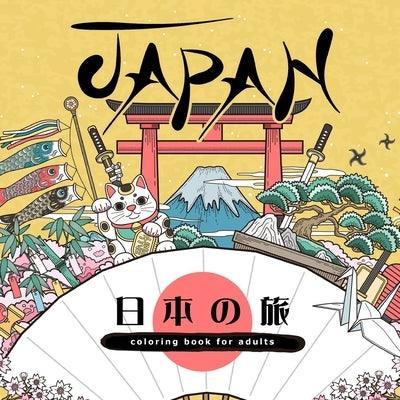 Japan Coloring Book for Adults: Japanese Coloring Book for Adults Japanese Culture Coloring Book for Adults - Geishas Japanese Tattoos - Paperback | Diverse Reads