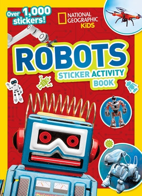National Geographic Kids Robots Sticker Activity Book - Paperback | Diverse Reads