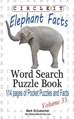 Circle It, Elephant Facts, Word Search, Puzzle Book - Paperback | Diverse Reads