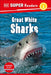 DK Super Readers Level 2 Great White Sharks - Hardcover | Diverse Reads