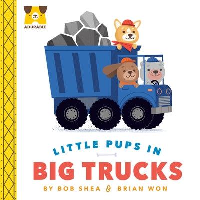 Adurable: Little Pups in Big Trucks - Board Book | Diverse Reads