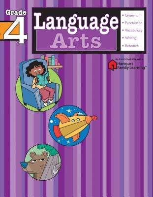 Language Arts: Grade 4 (Flash Kids Harcourt Family Learning) - Paperback | Diverse Reads