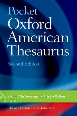 Pocket Oxford American Thesaurus, 2e - Paperback | Diverse Reads