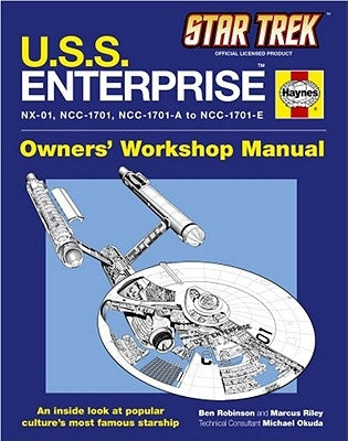 U.S.S. Enterprise Haynes Manual - Hardcover | Diverse Reads