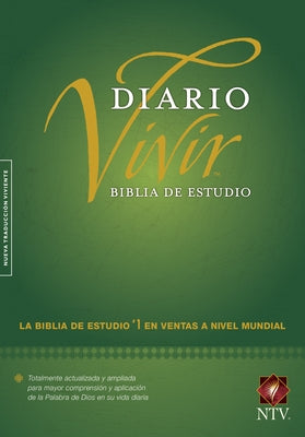 Biblia de estudio del diario vivir NTV (Tapa dura, Verde, Letra Roja) - Hardcover | Diverse Reads