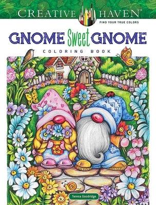 Creative Haven Gnome Sweet Gnome Coloring Book - Paperback | Diverse Reads