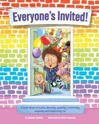 Everyone's Invited: A book about inclusion, diversity, equality, community, empathy and celebrating 'us' - Paperback | Diverse Reads