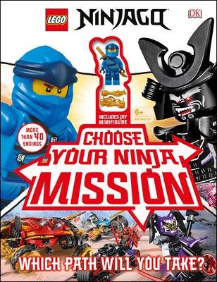 Lego Ninjago Choose Your Ninja Mission: With Ninjago Jay Minifigure - Hardcover | Diverse Reads