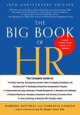 The Big Book of HR, 10th Anniversary Edition - Paperback | Diverse Reads