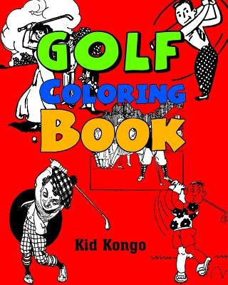 Golf Coloring Book - Paperback | Diverse Reads