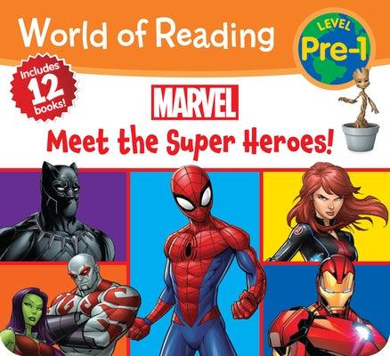 World of Reading Marvel: Meet the Super Heroes!-Pre-Level 1 Boxed Set - Boxed Set | Diverse Reads