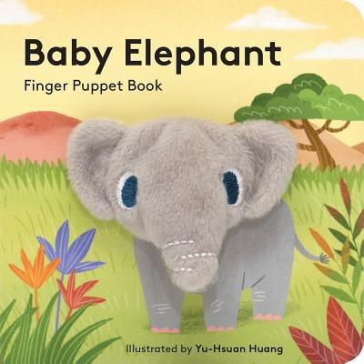 Baby Elephant: Finger Puppet Book: (Finger Puppet Book for Toddlers and Babies, Baby Books for First Year, Animal Finger Puppets) - Board Book | Diverse Reads