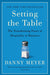 Setting the Table - Paperback | Diverse Reads