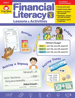 Financial Literacy Lessons and Activities, Grade 3 Teacher Resource - Paperback | Diverse Reads