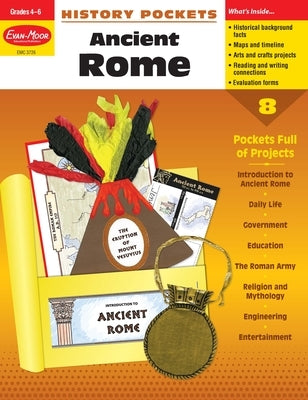 History Pockets: Ancient Rome, Grade 4 - 6 Teacher Resource - Paperback | Diverse Reads