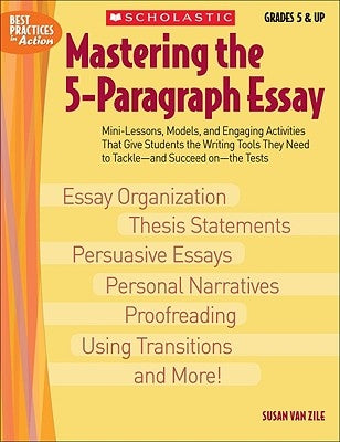 Mastering the 5-Paragraph Essay - Paperback | Diverse Reads