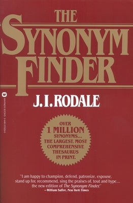 The Synonym Finder - Paperback | Diverse Reads