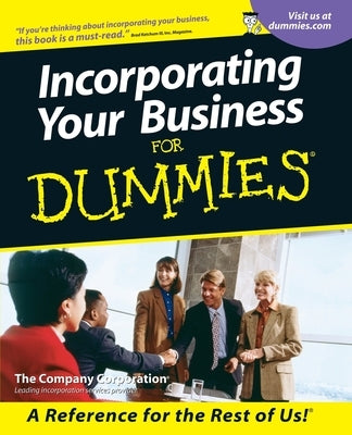 Incorporating Your Business For Dummies - Paperback | Diverse Reads