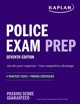 Police Exam Prep 7th Edition: 4 Practice Tests + Proven Strategies - Paperback | Diverse Reads