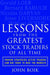 Lessons From The Greatest Stock Traders Of All Time - Paperback | Diverse Reads