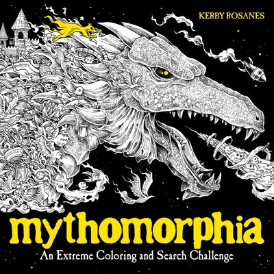 Mythomorphia: An Extreme Coloring and Search Challenge - Paperback | Diverse Reads