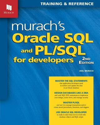 Murach's Oracle SQL and PL/SQL for Developers (2nd Edition) / Edition 2 - Paperback | Diverse Reads