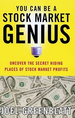 You Can Be a Stock Market Genius: Uncover the Secret Hiding Places of Stock Market Profits - Paperback | Diverse Reads