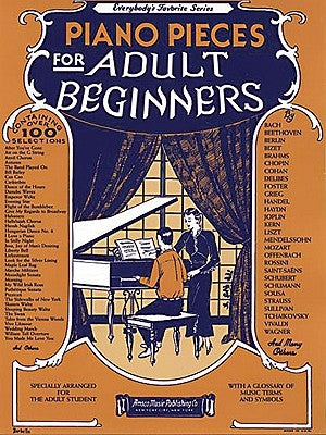 Piano Pieces for the Adult Beginner - Paperback | Diverse Reads