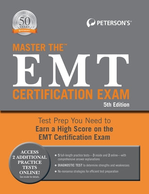Master the EMT Certification Exam - Paperback | Diverse Reads