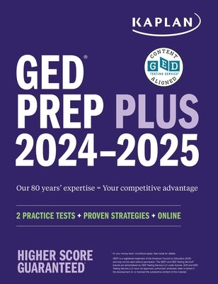 GED Test Prep Plus 2024-2025: Includes 2 Full Length Practice Tests, 1000+ Practice Questions, and 60+ Online Videos - Paperback | Diverse Reads
