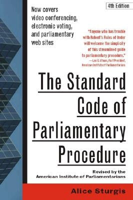 The Standard Code of Parliamentary Procedure, 4th Edition / Edition 4 - Paperback | Diverse Reads