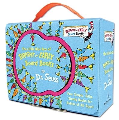 The Little Blue Box of Bright and Early Board Books by Dr. Seuss: Hop on Pop; Oh, the Thinks You Can Think!; Ten Apples Up on Top!; The Shape of Me an - Hardcover | Diverse Reads