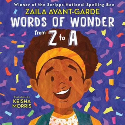 Words of Wonder from Z to a - Hardcover |  Diverse Reads