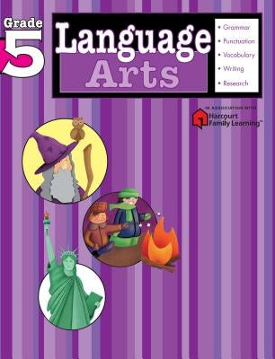 Language Arts: Grade 5 (Flash Kids Harcourt Family Learning) - Paperback | Diverse Reads
