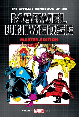 OFFICIAL HANDBOOK OF THE MARVEL UNIVERSE: MASTER EDITION OMNIBUS VOL. 1 - Hardcover | Diverse Reads