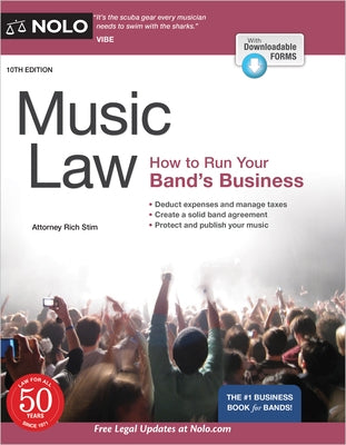 Music Law: How to Run Your Band's Business - Paperback | Diverse Reads